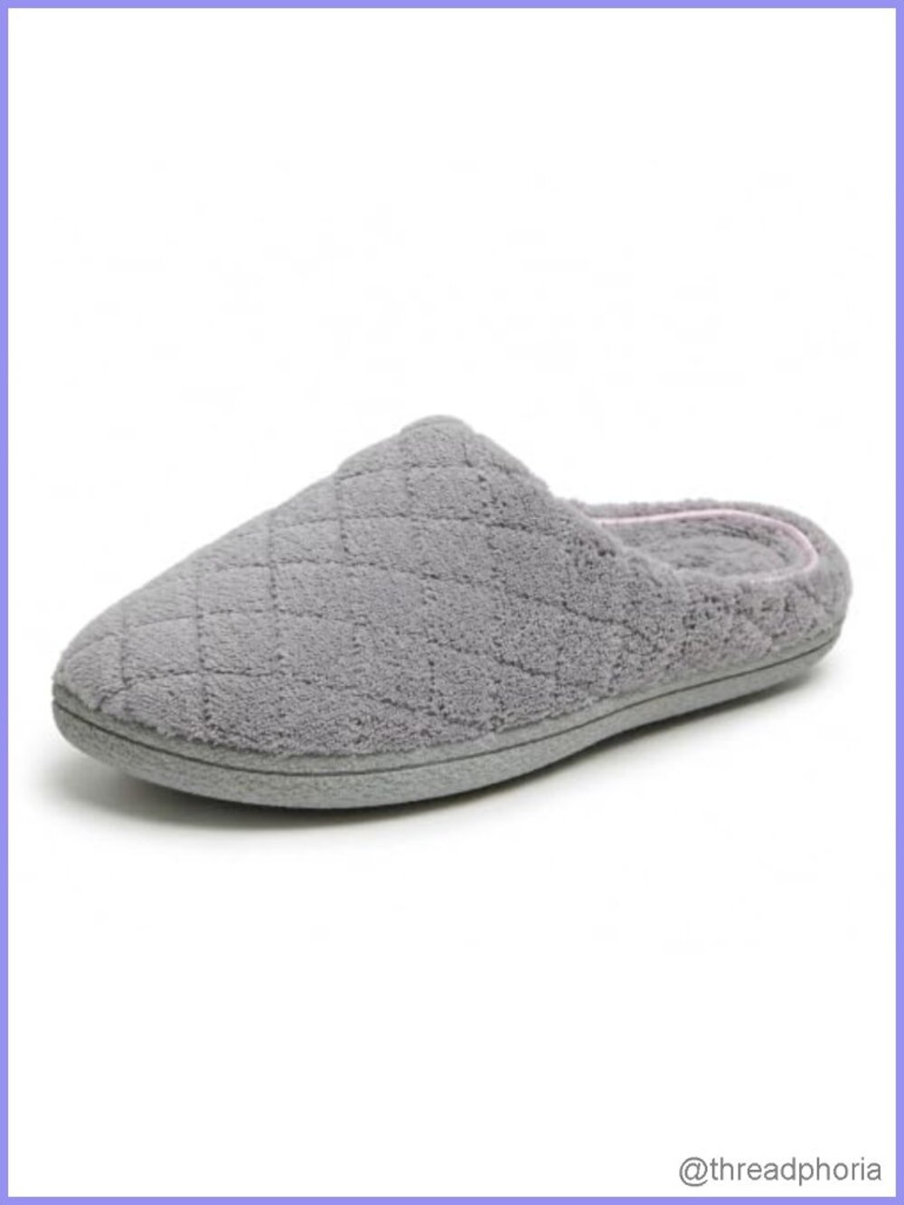 Terry Clog House Slippers Memory Foam Indoor Outdoor Wide Width